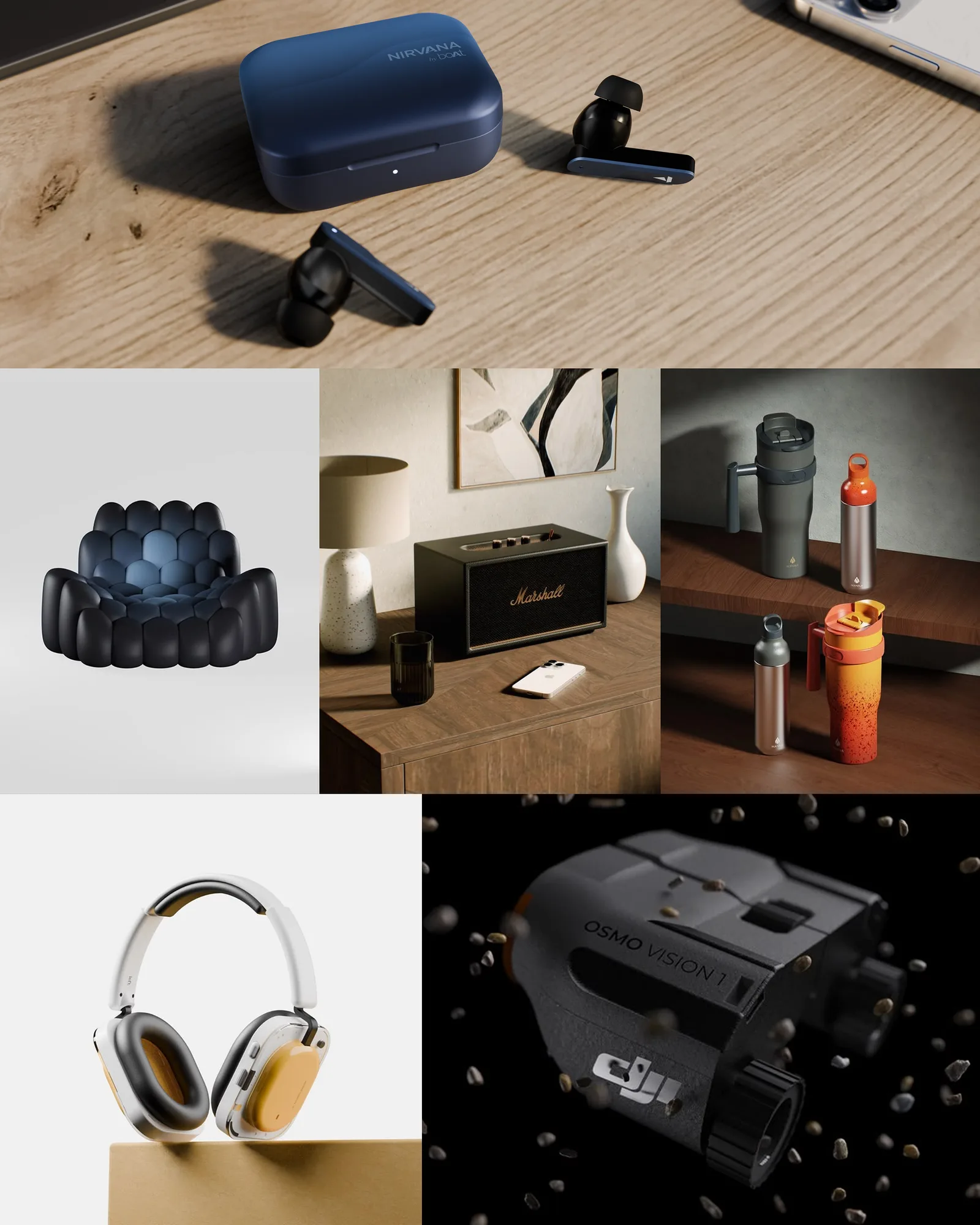 renderfolio. project visual