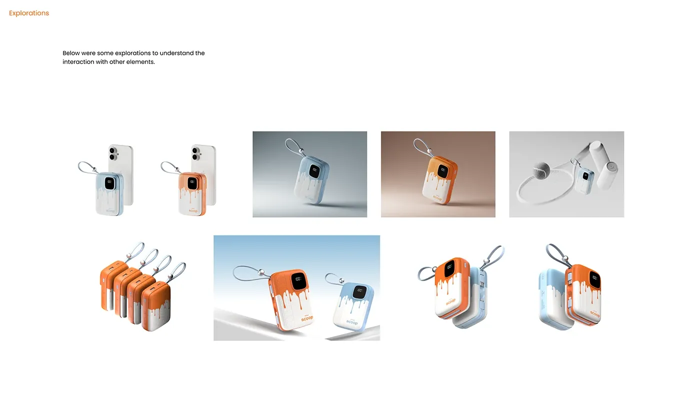 Visual Design for armor presentation board 2