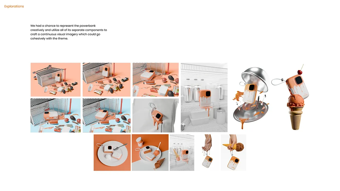 Visual Design for armor presentation board 5