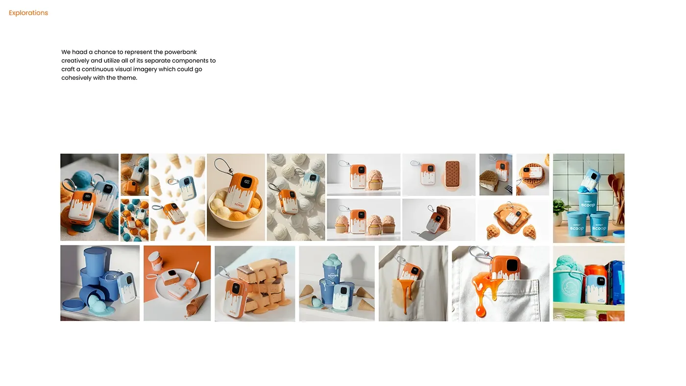 Visual Design for armor presentation board 6