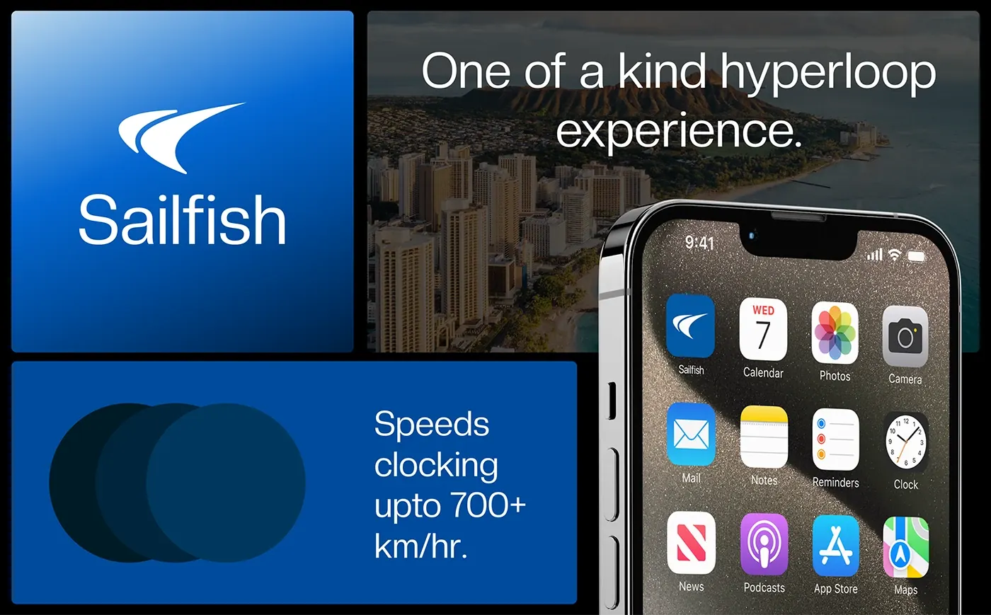 Sailfish - Hyperloop Commuting app process board 1